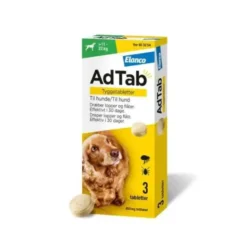 AdTab Tyggetabletter | Loppe- og flåtmiddel