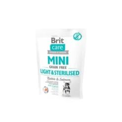 Brit Care Mini Grain Free Adult - Light & Steriliseret | Tørfoder