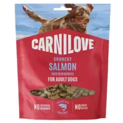 Carnilove Crunchy Snack, Salmon with Blueberries | 200g