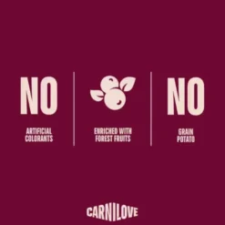 Carnilove Crunchy Snack, Salmon with Blueberries | 200g