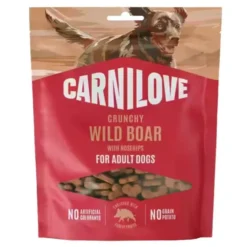 Carnilove Crunchy Snack, Wild Boar with Rosehips | 200g