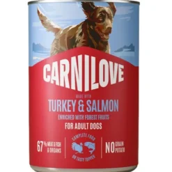 Carnilove Dog Can Paté, Salmon & Turkey | 400g