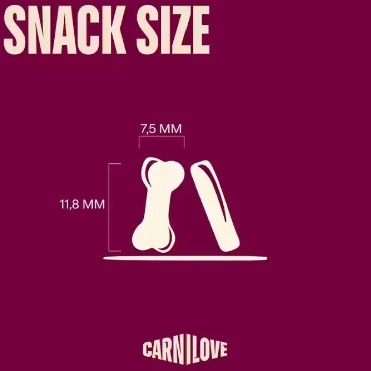 Carnilove Soft Snack, Salmon with Thyme, Small Bites | 200g