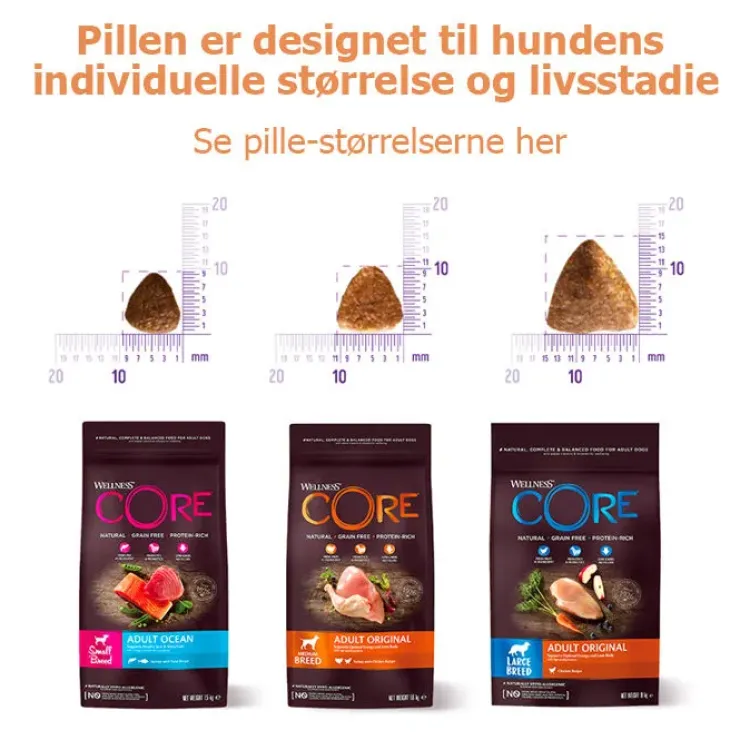 CORE Adult Low Fat - Medium/Large Breed | Tørfoder