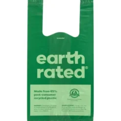 Earth Rated Miljøvenlige pølleposer m. håndtag, 120stk