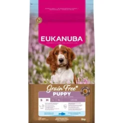 Eukanuba Grain Free Puppy - Small & Medium Breed | Tørfoder
