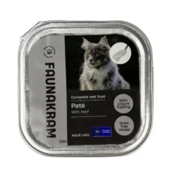 Faunakram Cat Paté with Beef Yogurt Topping | 100g