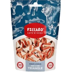 Ficcaro Beef & Cod triangle | 100g