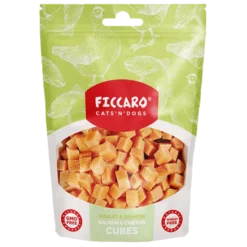 Ficcaro Salmon & Chicken Cubes | 100g