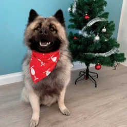 Julebandana med rensdyr