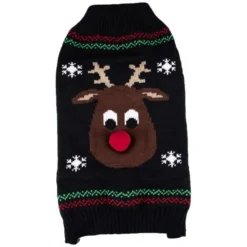 Julesweater til hund | M. Rensdyr