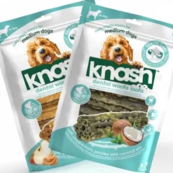 Knash Dental Woofa Loofa | Kokos eller Æble 7 stk