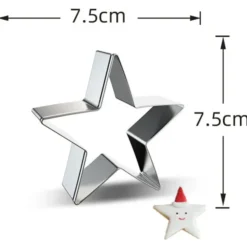 Ollipet bageform Stjerne