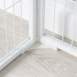 Ollipet hvalpegård m. stokke og gulvbeskytter | 100cm. Høj