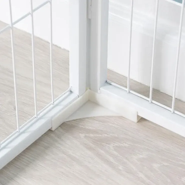 Ollipet hvalpegård m. stokke og gulvbeskytter | 100cm. Høj