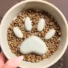 Ollipet paw slowfeeder keramikskål