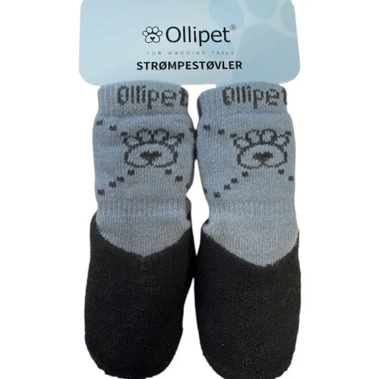 Ollipet skridsikre strømpestøvler | 4 stk.
