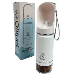 Ollipet Stainless Steel 3i1 Termodrikkeflaske