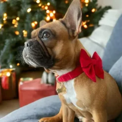 Ollipet Velour Sløjfe
