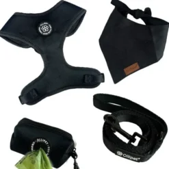 Pakketilbud | Ollipet City Lux selesæt | Midnight Black