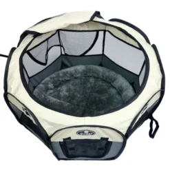 Pakketilbud | Ollipet Hvalpekravlegård m. madras, Ø 73 cm - H. 43 cm