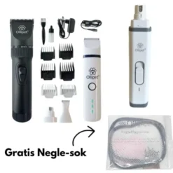 Pakketilbud | Ollipet Luksus Hundetrimmepakke | GRATIS negleklippersok