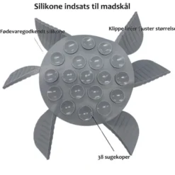 Silikone slow feeder indsats