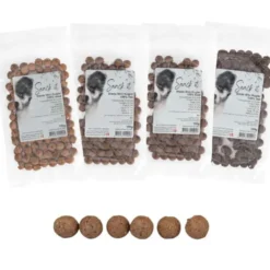 Snack'it Bløde Mini Kugler, singleprotein | 100g