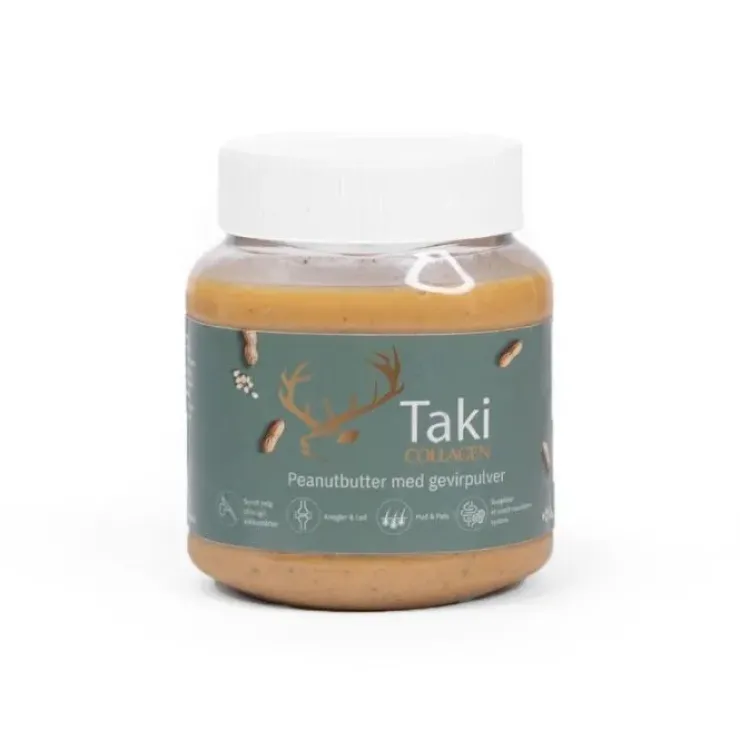 Taki Collagen, Peanutbutter m. Gevirpulver | 330g