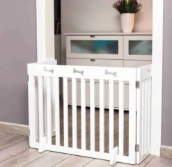 Trixie Hundegitter hvidlakeret MDF