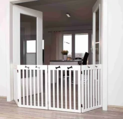 Trixie Hundegitter hvidlakeret MDF