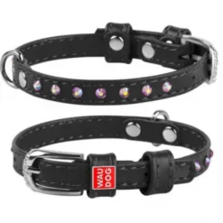 WauDog Glamour Halsbånd m. Sten | OUTLET
