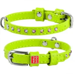 WauDog Glamour Halsbånd m. Sten | OUTLET