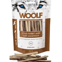 WOOLF Long Rabbit and Cod Sandwich | 100g